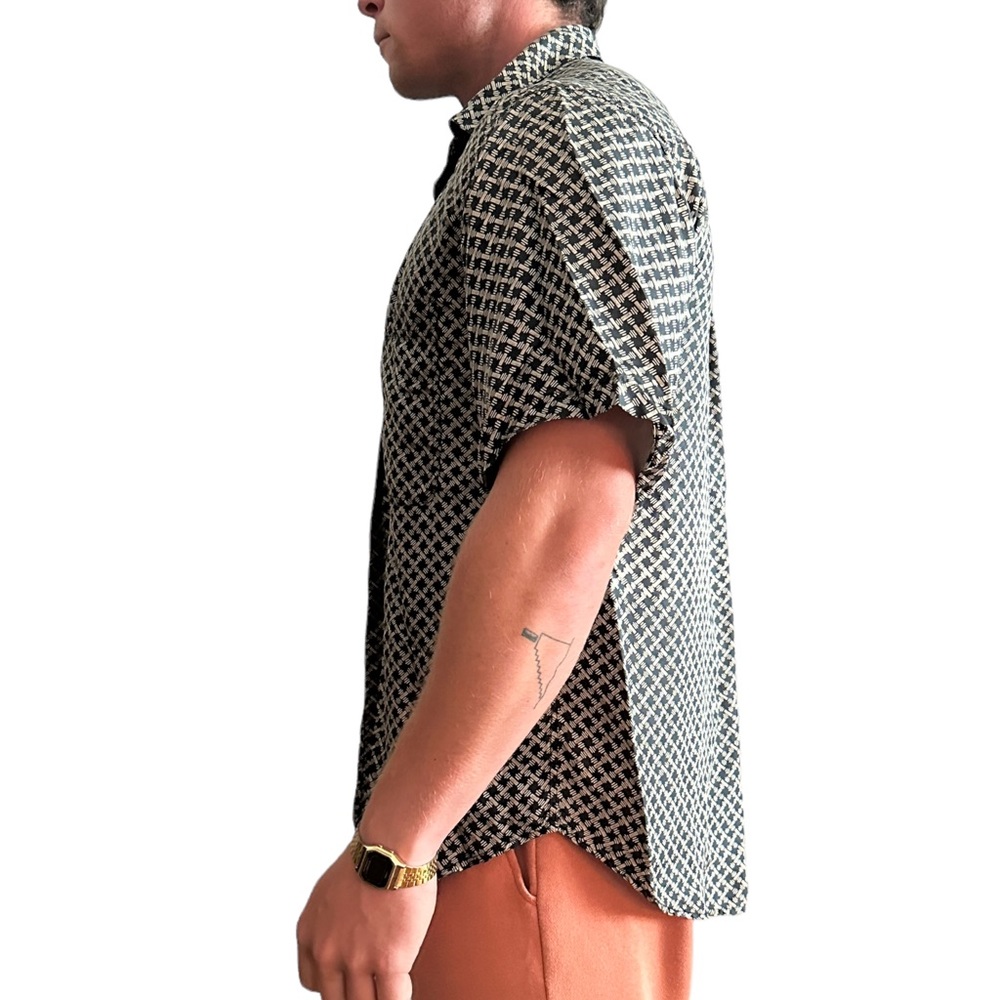 Silk Button Down - Picture 2 of 4